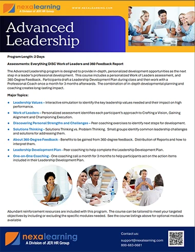 Advanced Leadership Program